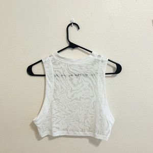 Lululemon All Yours Crop Tank *Veil